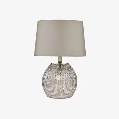 Furniture Village Elena Table Lamp - Gold