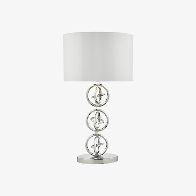 Furniture Village Innsbruck Table Lamp - Silver