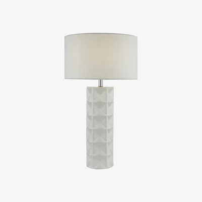 Furniture Village Gift Table Lamp - White