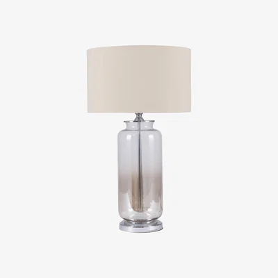 Furniture Village Lustre Ombre Glass Table Lamp - Clear