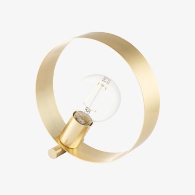 Furniture Village Hoop Table Lamp Brushed Brass