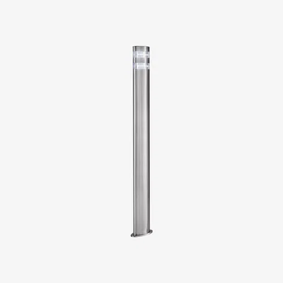 Furniture123 90cm Satin Silver LED Outdoor Wall Lamp - Searchlight India