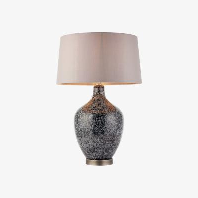 Furniture123 Black & Grey Speckled Table Lamp - Isla