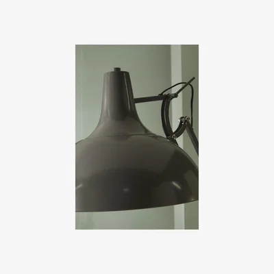 Furniture123 Grey Painted Oversize Task Floor Lamp