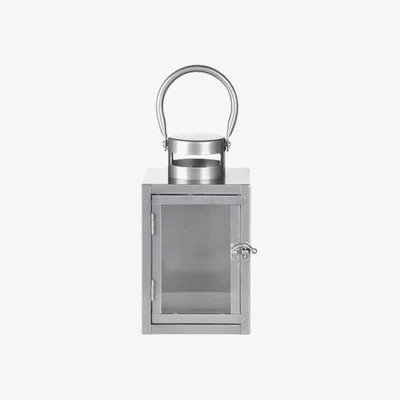 Furniture123 Grey Metal Outdoor Wall Lantern - Fallen Fruits