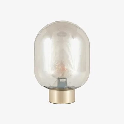 Furniture123 Gold & Glass Bulb Table Lamp - Pacific