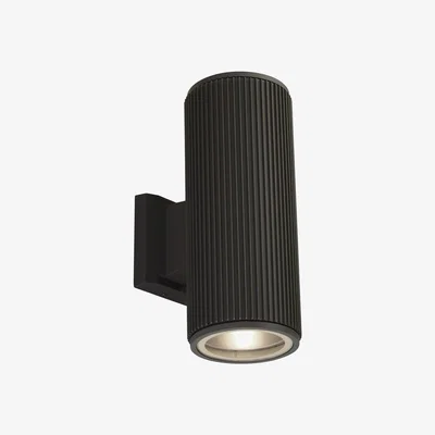 Furniture123 Black Outdoor Wall Light