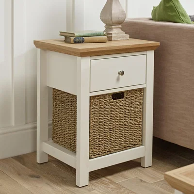 Furniture123 LPD Cotswold Lamp Table Cream