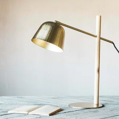Graham & Green Cooper Brass Table Lamp