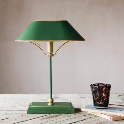 Graham & Green Club Lamp In Green