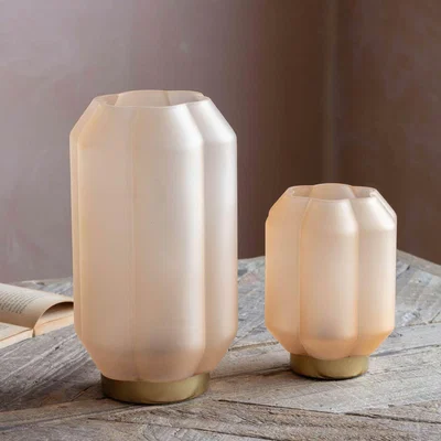 Graham & Green Graham and Green Emaline Pink LED Table Lamp Small