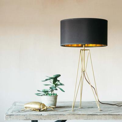 Graham & Green Maxwell Gold Tripod Table Lamp