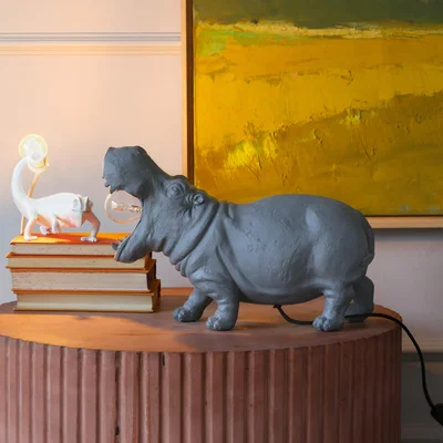 Graham & Green Hendrick Hippo Table Lamp