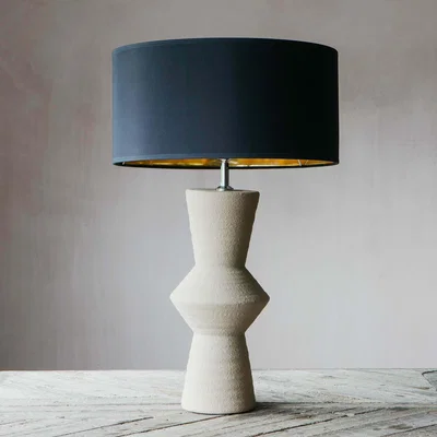 Graham & Green Graham and Green Small Sand Cyrus Ceramic Lamp