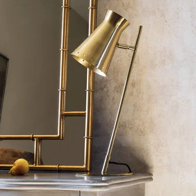 Graham & Green Tyrell Brass Table Lamp