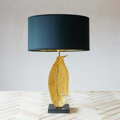 Graham & Green Small Gold Quill Table Lamp