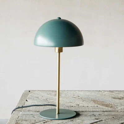 Graham & Green Sea Green Bonnet Lamp