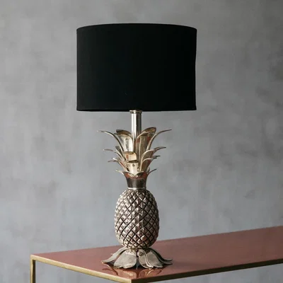 Graham & Green Silver Pineapple Lamp