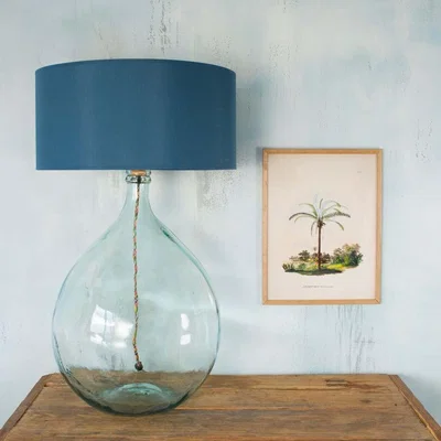 Graham & Green Extra Large Round Clear Glass Lamp