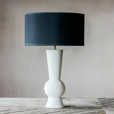 Graham & Green Hecto White Table Lamp