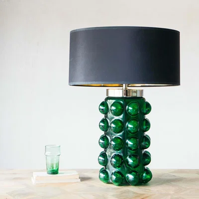 Graham & Green Green Bobble Table Lamp