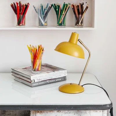 Graham & Green Mustard Hood Desk Lamp