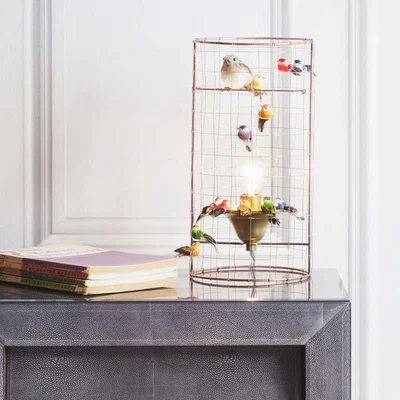 Graham & Green Voliéres Mini Bird Cage Lamp