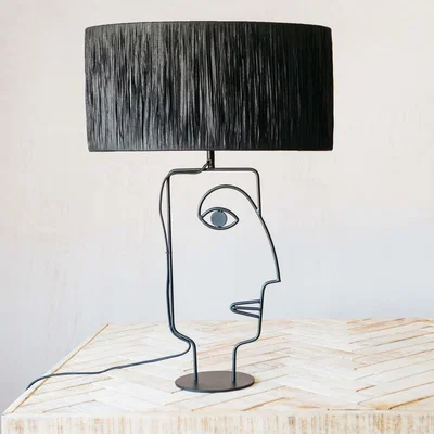 Graham & Green Adelina Table Lamp in Black