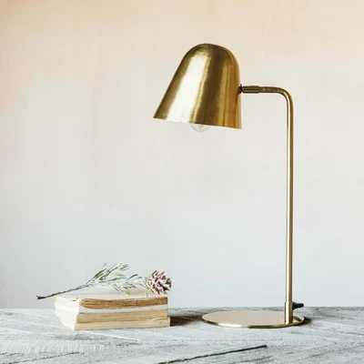 Graham & Green Rowan Brass Table Lamp