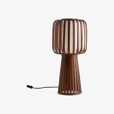 Habitat Habitat Achille Table Lamp - Walnut