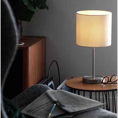 Habitat Habitat Satin Stick Table Lamp - Natural