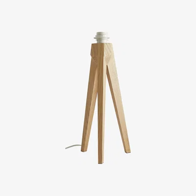 Habitat Habitat Tripod Table Lamp with Ash Wood Base