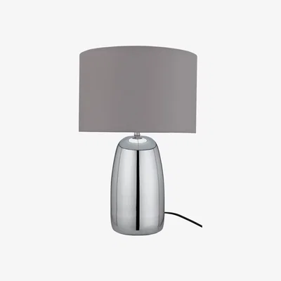 Habitat Habitat Largo Touch Table Lamp - Grey & Chrome