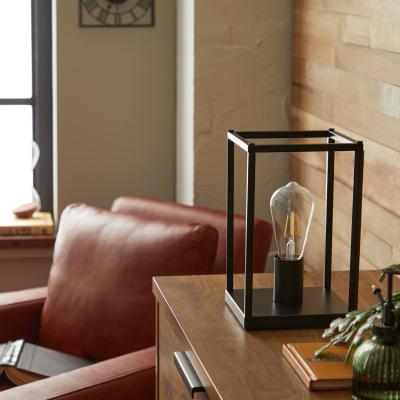 Habitat Habitat Carriage Metal LED Table Lamp - Matt Black