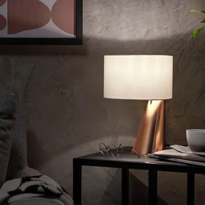 Habitat Habitat Abono Touch Lamp - Copper & Cream