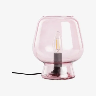 Habitat Habitat Lucetta Glass Table Lamp - Pink