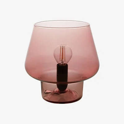 Habitat Habitat Lyss Glass Table Lamp - Pink