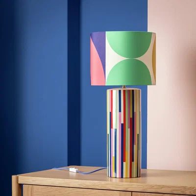 Habitat Habitat 60 Klee Ceramic Table Lamp by Margo Selby - Multi