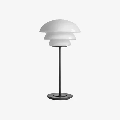 Heal's Hadeland Glassverk Archive 4006 Table Lamp White
