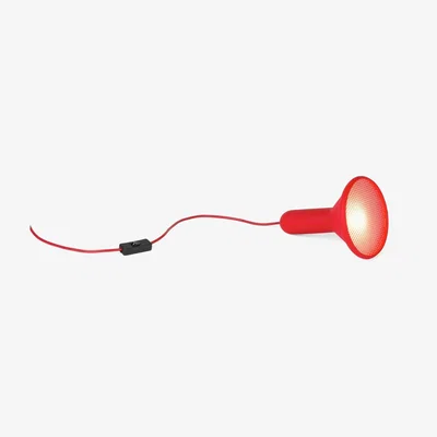 Heal's Established & Sons Torch T1 Cone Table Lamp Red - Heal's UK Lighting