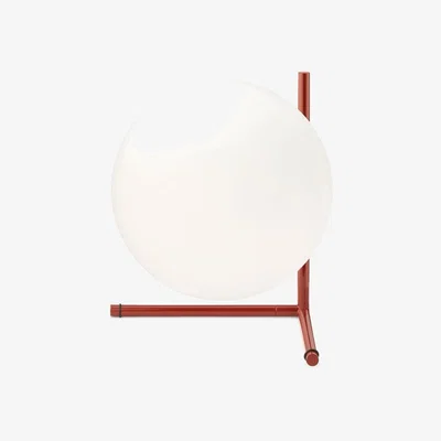 Heal's Flos IC T2 Table Light Glossy Red Burgundy - Heal's UK Furniture