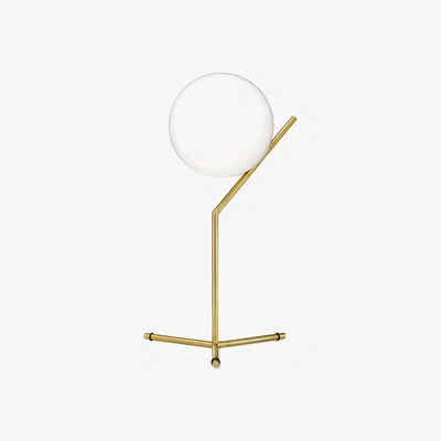 Heal's Flos IC T1 High Table Light Glossy Red Burgundy - Heal's UK Furniture