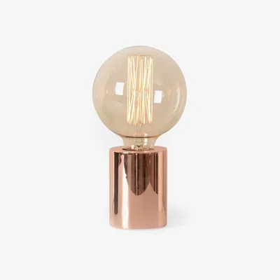 Heal's Heal's Bristol Table Lamp Polished Copper - Heal's UK Lighting