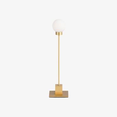 Heal's Northern Snowball Table Lamp Brass - Heal's UK Lighting