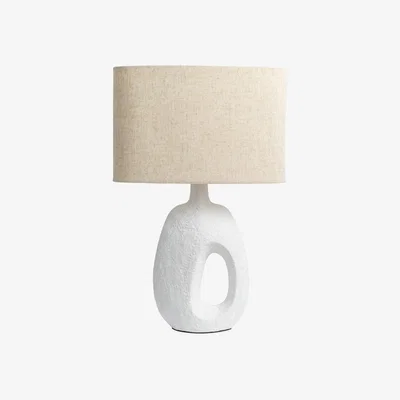 Heal's Heal's Kinloch Ceramic Table Lamp White
