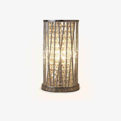 John Lewis John Lewis & Partners Emilia Crystal Table Lamp, Clear