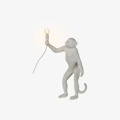John Lewis Seletti Standing Monkey Table Lamp, White