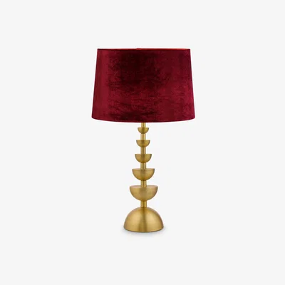 John Lewis Laura Ashley Eleonore Stack Table Lamp, Brass