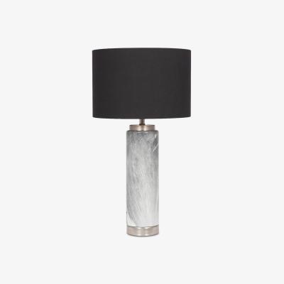 John Lewis Pacific Lifestyle Tall Mable Effect Table Lamp, Grey
