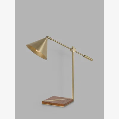 John Lewis John Lewis + Swoon Mendel Task Table Lamp, Brass